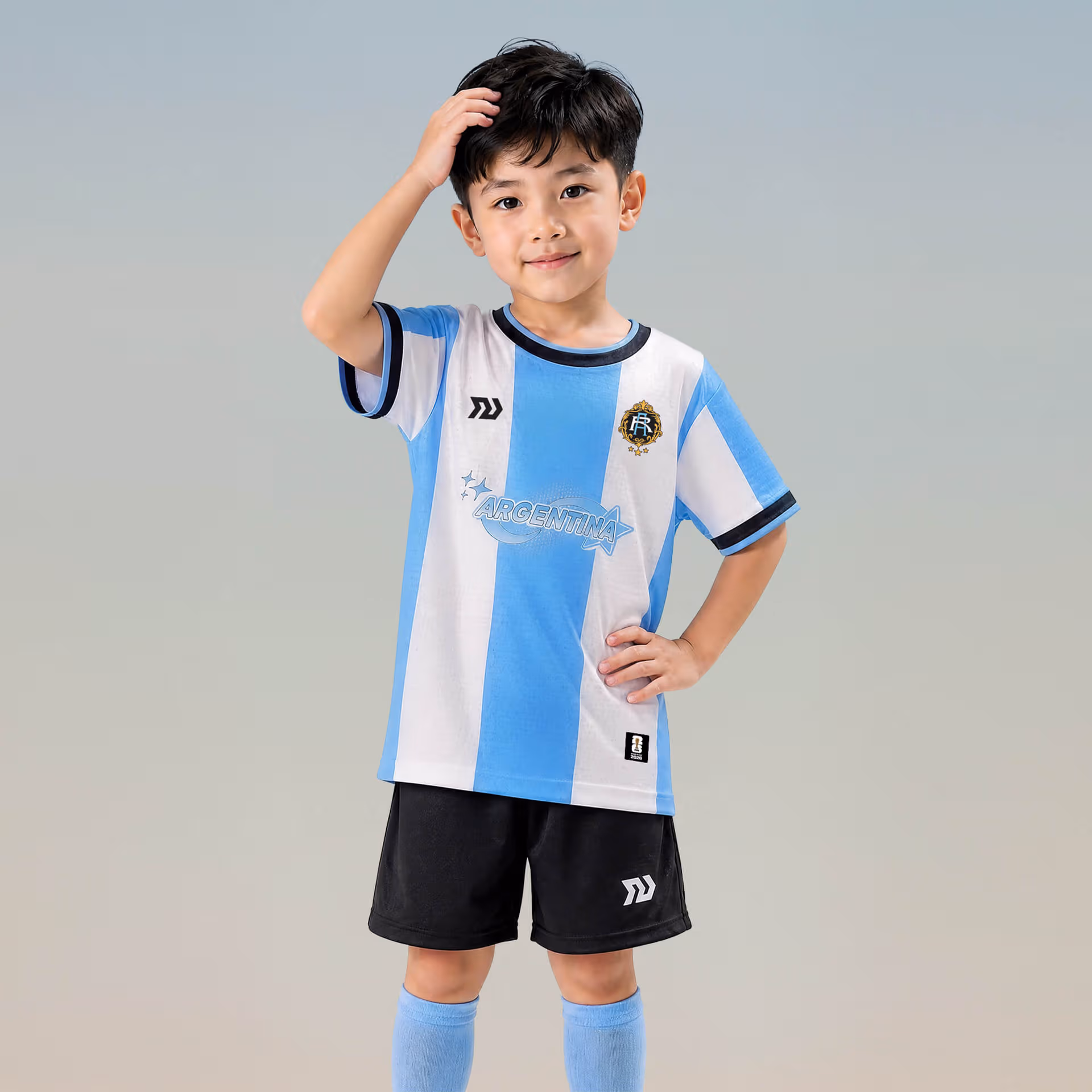 Bulbal Kid WC26 Sọc Trắng Biển
