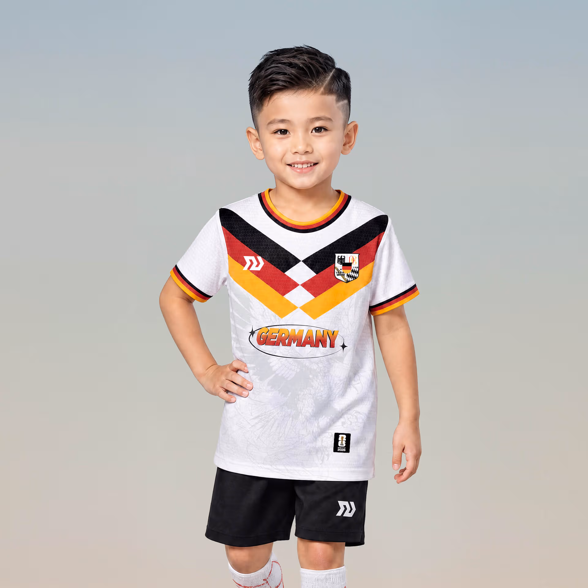 Bulbal Kid WC26 Trắng Đen