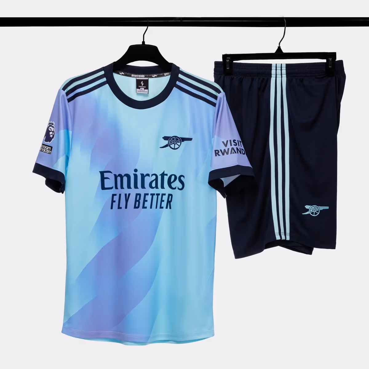 Bộ Quần Áo Bóng Đá Strivend Arsenal Ngọc Third 24/25