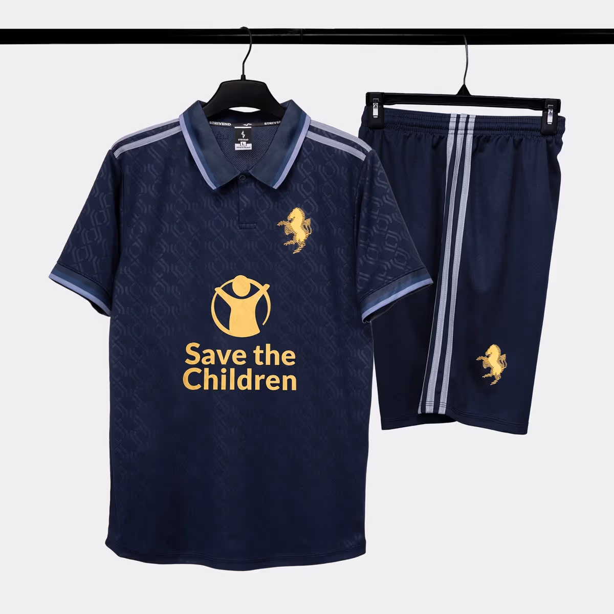 Bộ Quần Áo Bóng Đá Mẫu áo bóng đá Strivend Juventus Xanh Đen 24/25