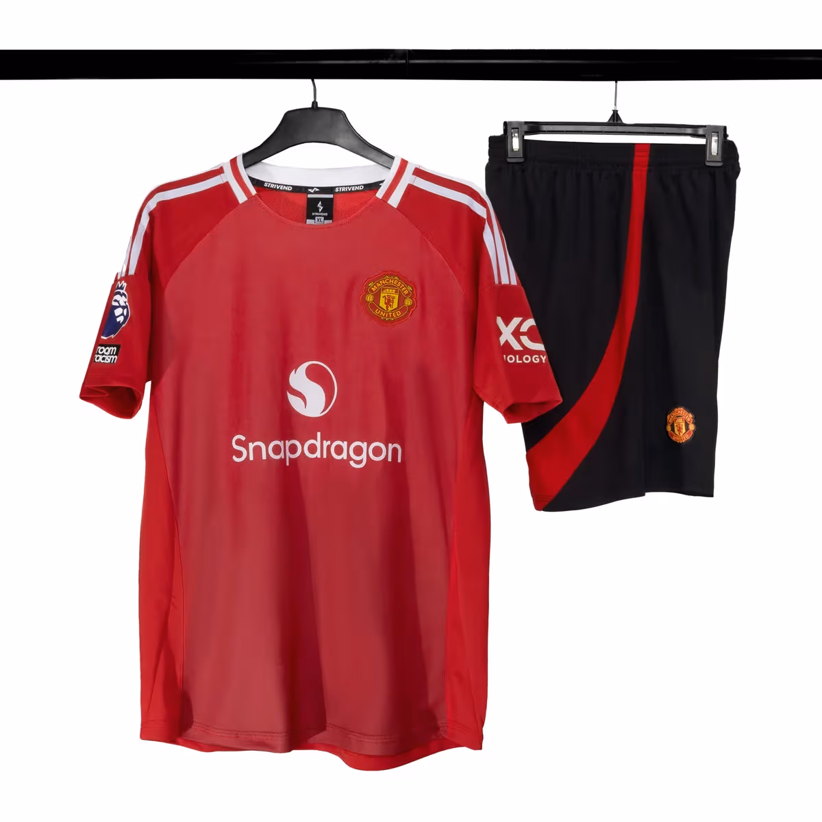 Bộ Quần Áo Bóng Đá Strivend Manchester United Đỏ 24/25